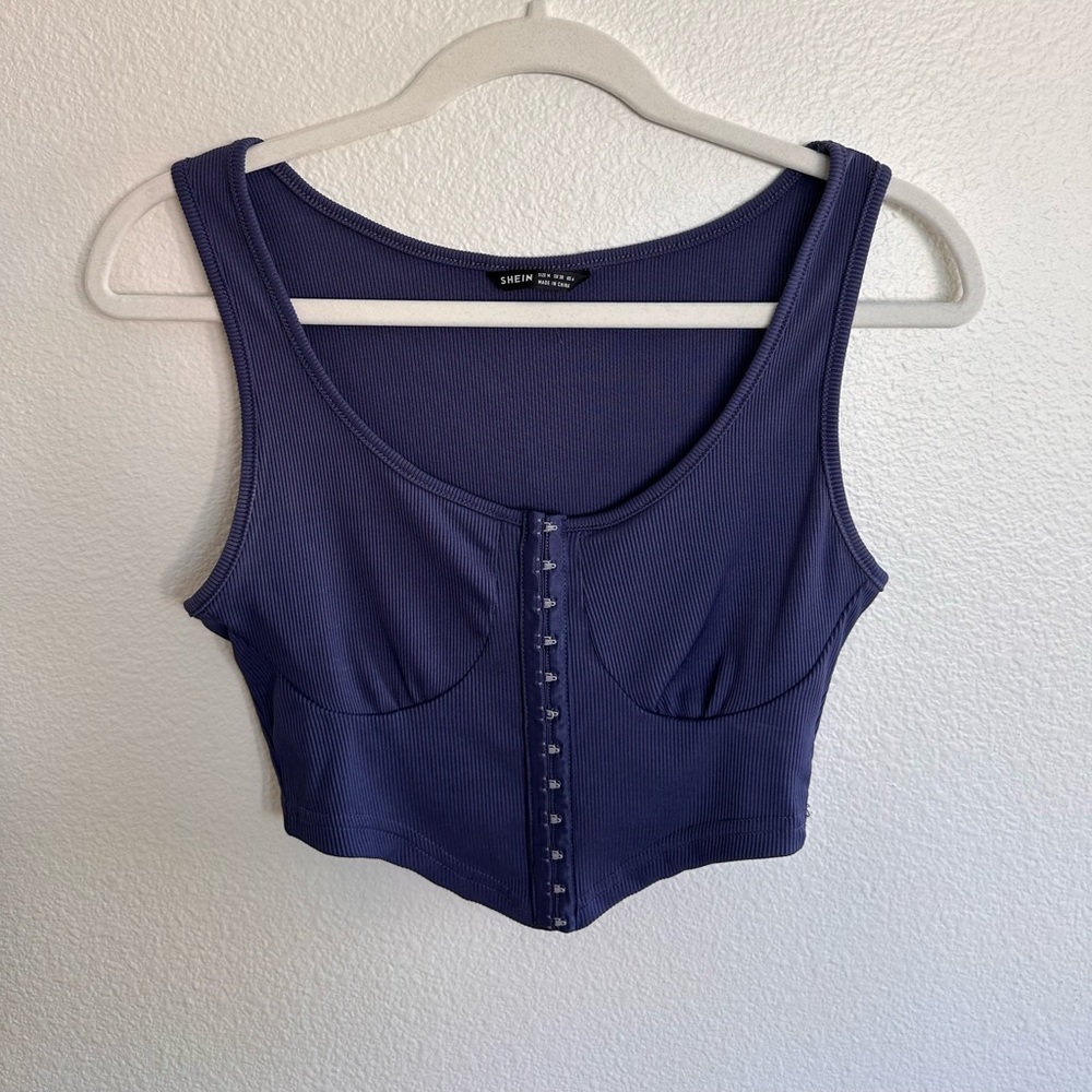 Purple Corset Tank